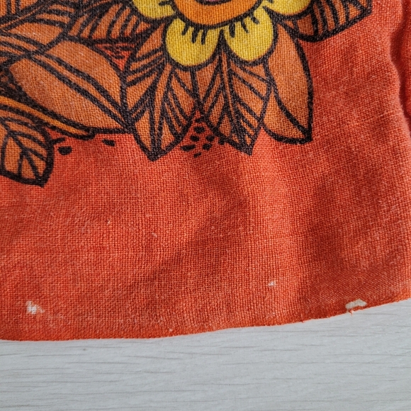 Vintage Retro 70s Tea Towel Lion and Mouse - Picture 2 of 9